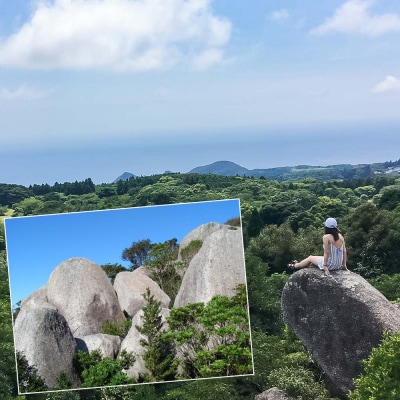 半袖 Tシャツ パワースポット(唐人駄馬)デザイン ブラック Mサイズ【R01354-M】