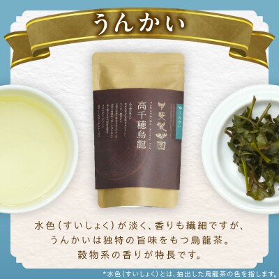 高千穂烏龍(リーフ)2種4袋セット べにふうき30g×2袋&うんかい30g×2袋