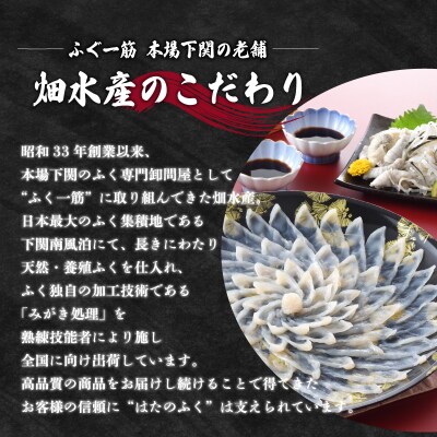 とらふぐ刺身セット(3～4人前) 冷凍 ID001-x