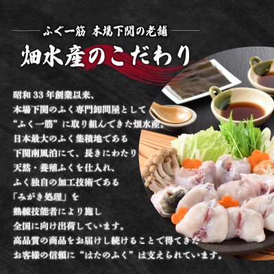 とらふぐ鍋セット(4～5人前) 冷凍 海鮮鍋セット ID006