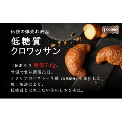 パン 低糖質 クロワッサン 24個 入り JE001