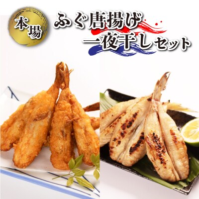 ふぐ 唐揚げ 一夜干し セット 冷凍 下関 山口 秋 冬 《海(かい):KA》 KA3020