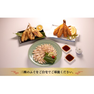 ふぐ 唐揚げ 一夜干し たたき 刺し セット 冷凍 下関 山口 【1月以降発送 】KA9502