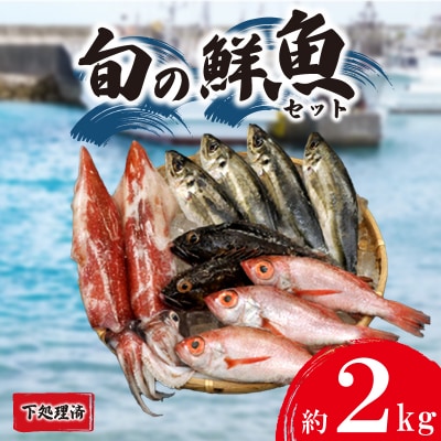 旬 鮮魚 ボックス 約 2kg 下処理 済 詰め合わせ セット 刺身 下関 山口 IA101