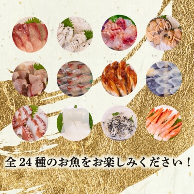 【定期便年12回】 唐戸市場直送 高級お刺身 各2人前 毎月発送 冷凍 真空 鮮魚 EY025-x