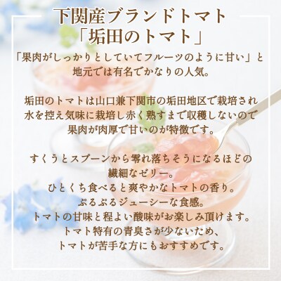 【 期間限定 】 トマトゼリー 垢田 9個セット スイーツ デザート 下関 山口 BG026-2