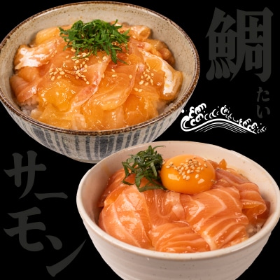 漬け丼 セット 計7食分 冷凍 マグロ タイ ブリ サーモン 詰め合わせ 刺身 海鮮 EY037