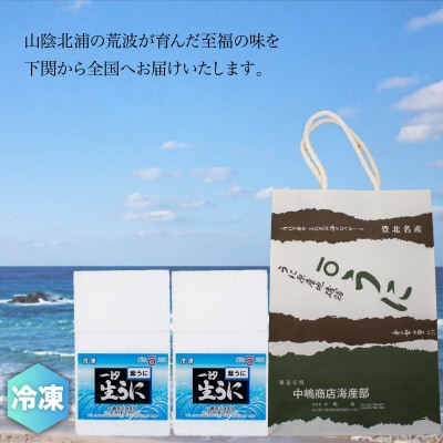 一汐紫生うに 計110g 55g×2本 JP003
