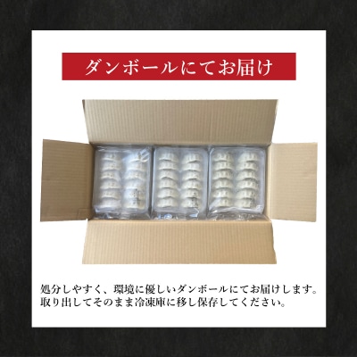訳あり 長州どり餃子 12回 毎月 定期便 180個 12個×15パック 冷凍 小分け IB045