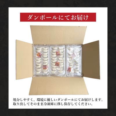 訳あり 国産肉の得々餃子 6回 隔月 定期便 240個 冷凍 小分け たれ付き IB028
