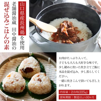 鶏飯 まぜご飯のもと 225g×4 2合用 EW166-x