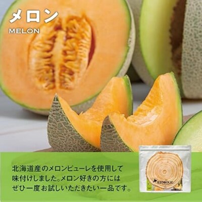 【北海道メロン風味】 EZOBOLIC プロテイン 1kg LG101-J