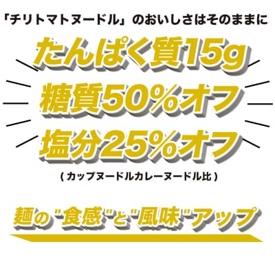 カップヌードルカレー PRO 高たんぱく&低糖質 塩分控えめ 12食入り JC004