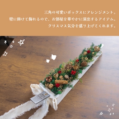 クリスマス プリザーブドフラワー インテリア LN014