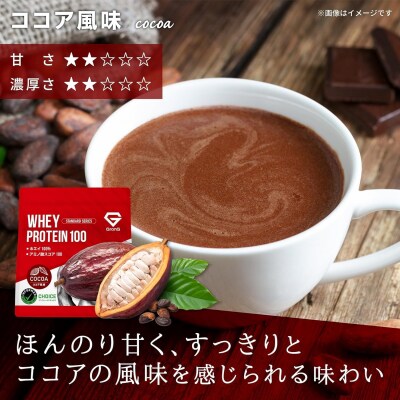 【5営業日以内発送】 【ココア風味】 GronG プロテイン 1kg ホエイ プロテイン MY101
