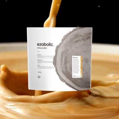 【定期便3回】ミルクティー風味 1kg EZOBOLIC プロテイン LG103-H