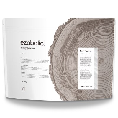 【定期便3回】ノンフレーバー 1kg EZOBOLIC プロテイン LG103-I