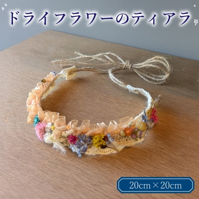 ドライフラワー ティアラ 花冠 アレンジメント 花 ギフト NH001