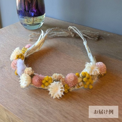 ドライフラワー ティアラ 花冠 アレンジメント 花 ギフト NH001