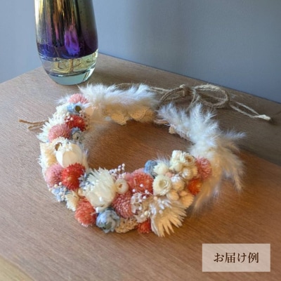 ドライフラワー ティアラ 花冠 アレンジメント 花 ギフト NH001