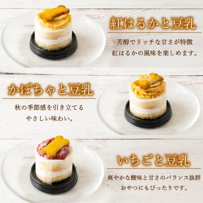 わんちゃん豆乳ケーキ 6個 3種×2個 ケーキ ML001
