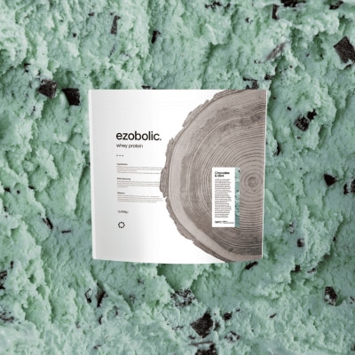 【チョコミント風味】 EZOBOLIC プロテイン 1kg LG101-P