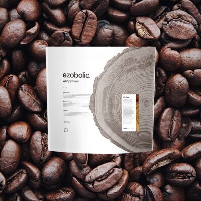 【定期便6回】コーヒー風味 EZOBOLIC プロテイン 1kg LG106-D