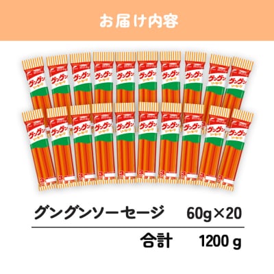 魚肉 ソーセージ 60本 グングンソーセージ HU006