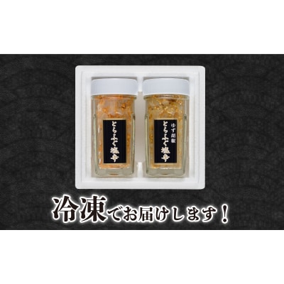 本場下関のとらふぐの塩辛 2本セット 身皮 ゆず胡椒味 珍味 飯場飯 おつまみ FG004-x