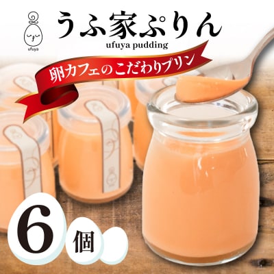 うふ家ぷりん 6個入 冷蔵 NR001