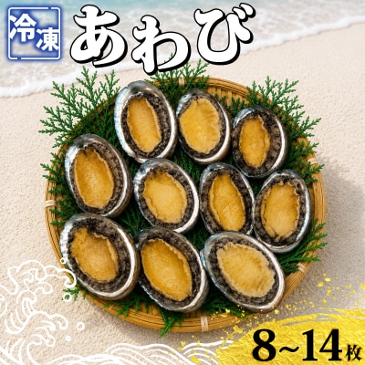 冷凍あわび 8～14枚 下関 山口 《さわ水産:SW》 SW-AW002