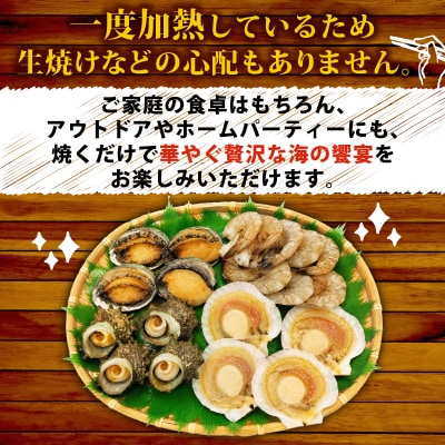 海の恵みBセット 下関 山口 《さわ水産:SW》 SW-UM002B