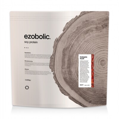 【北海道あずき風味】 ソイプロテイン 3kg EZOBOLIC LG301-soyG