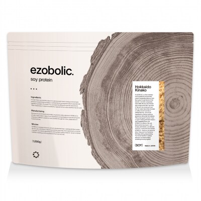 【北海道きなこ風味】 ソイプロテイン 1kg EZOBOLIC プロテイン LG101-soyE