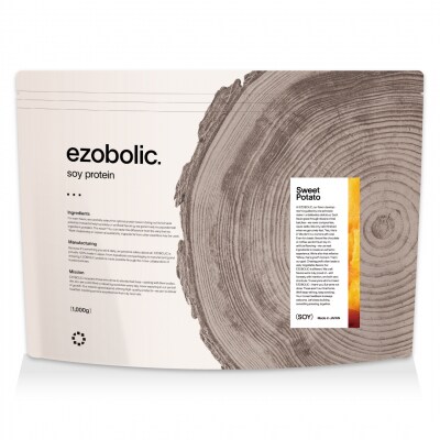 【スイートポテト風味】 ソイプロテイン 1kg EZOBOLIC プロテイン LG101-soyH