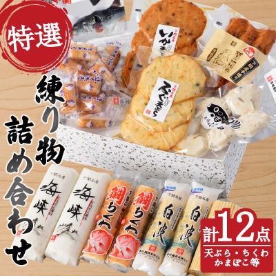 特選 練り物 9種 12点 セット ET001-NT-x