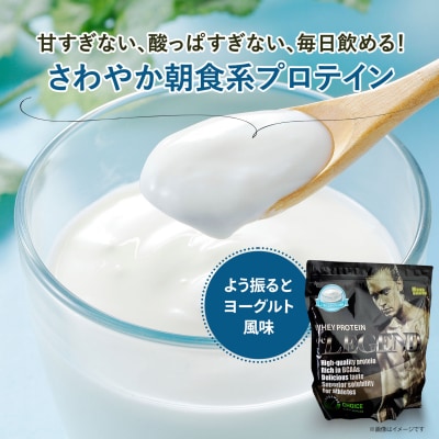 ビーレジェンド WPCプロテイン よう振るとヨーグルト風味 900g×2袋 OB102-B