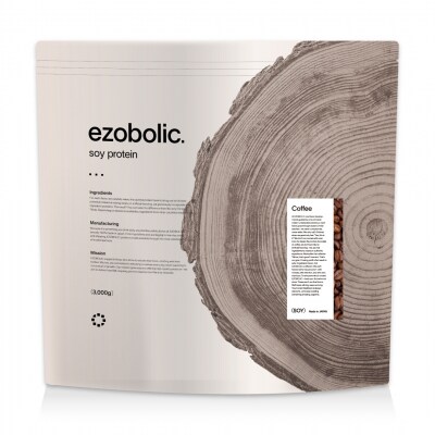 【コーヒー風味】 ソイプロテイン 3kg EZOBOLIC LG301-soyD