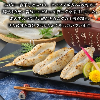 ふぐ 一夜干し 420g  真ふぐ 干物 まふぐ 下関 山口 《蟹屋:KNY》 KNY-F13