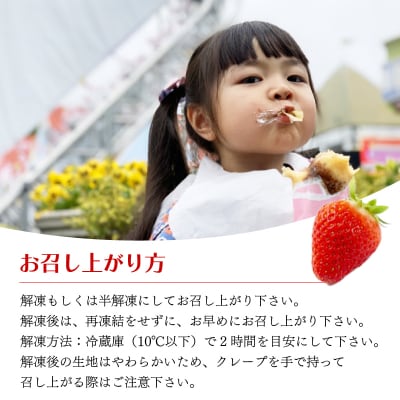 訳あり ソフトクレープ 8種80食セット 冷凍 IR056