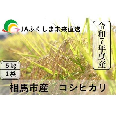 令和7年度産JAふくしま未来　福島県産　コシヒカリ5kg