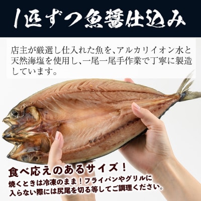 サバ・アジ・カマスのひもの詰合せセット