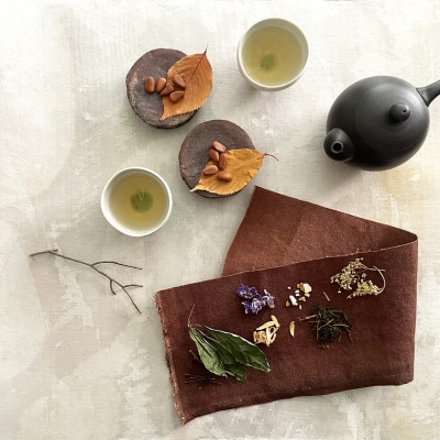 【ギフト箱2種入】「からくさ」植物茶BOXセット(HANAMOJI3袋+CAKUCOKU3袋)