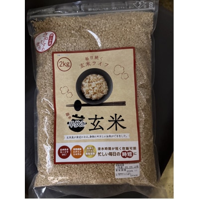 早炊き玄米　10kg