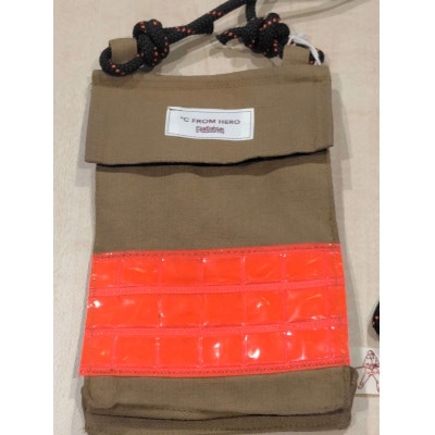 高梁市消防本部　消防服リメイク　ポシェット