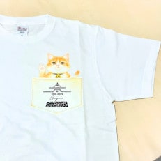 猫城主 さんじゅーろ―Tシャツ(ホワイト) S サイズ