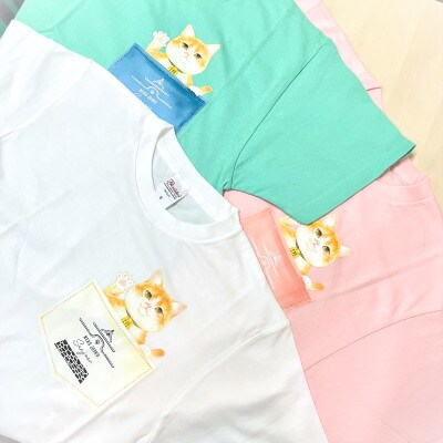 猫城主　さんじゅーろ―Tシャツ(ピンク)　XL サイズ