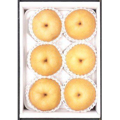 果汁が多汁でジューシー!岡山県産　あたご梨　約4kg入り(4～7玉)