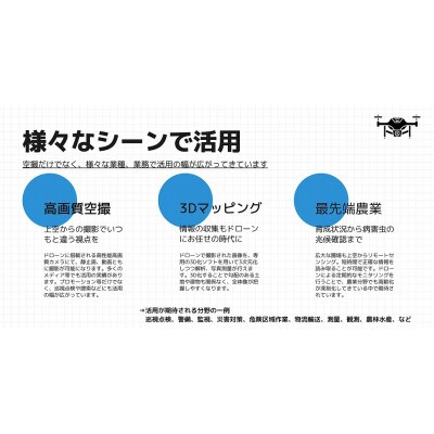 ドローン 操縦体験 チケット 屋内 (体育館を使用) 90分 コース 岡山