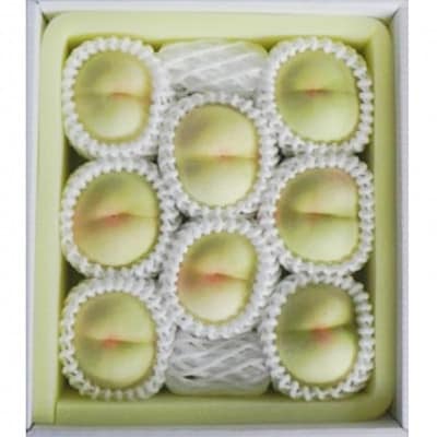 【2026年発送】岡山県産 岡山清水白桃 8玉(1玉200g以上)化粧箱入り